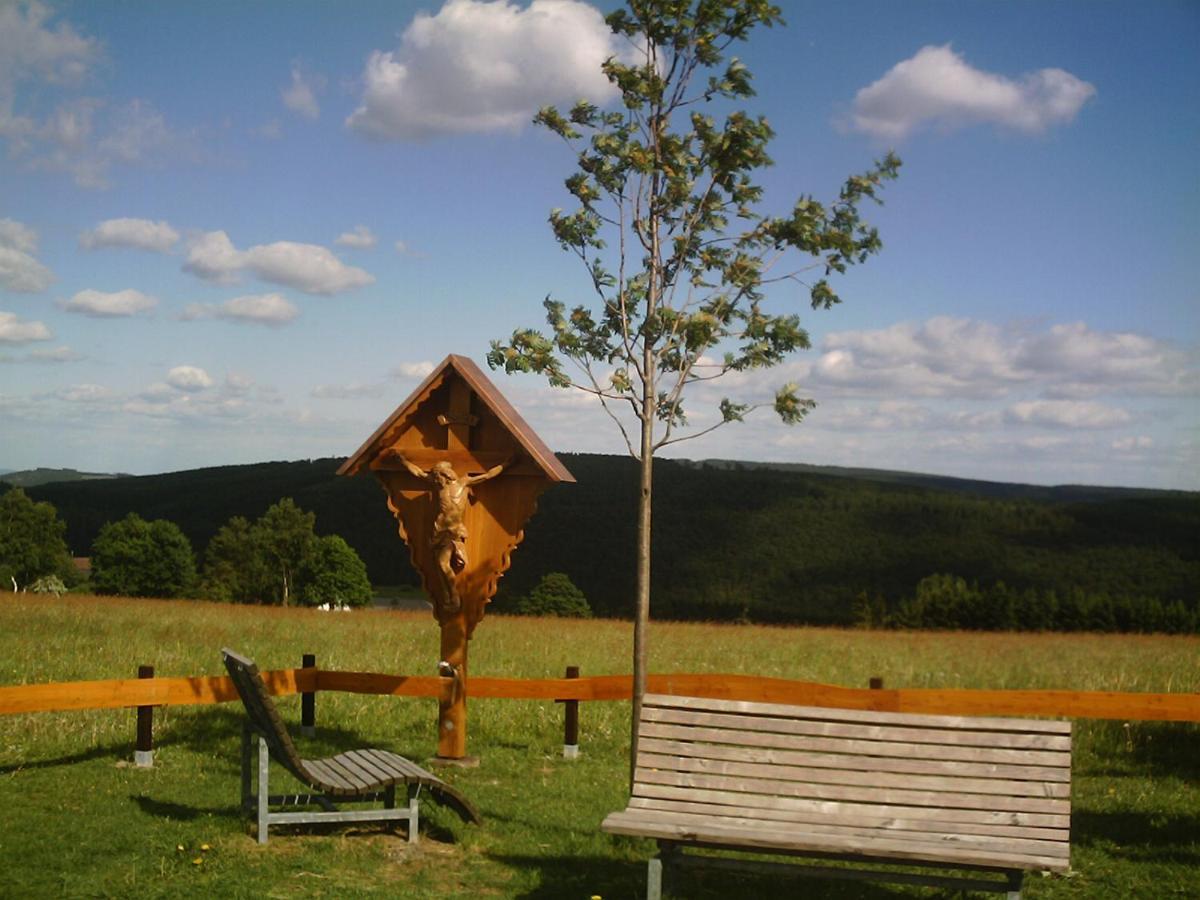 Aussichtsbauernhofpension Hof Gretchens Winterberg Eksteriør bilde